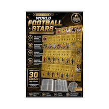 Cantex Tech Futbolcu Oyun Karti 55 Adet Gold Series Pocket Esnek Kırılmaz Parlak Kart + Albüm Hediyeli