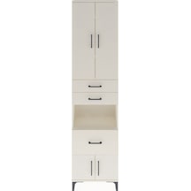 Arges Dolap 4 Raflı 3 Çekmeceli 2 Kapaklı 60x30x243 Aytaşı-aytaşı Aytası