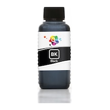 QC Canon Pixma E414 Uyumlu Yazıcı Mürekkebi 100ml BK Black Siyah Pigment