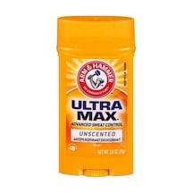 Arm & Hammer Ultra Max Unscented Deo Stick 73 Gr 24'li Paket