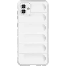 Samsung Galaxy A05 Kılıf Optimum Silikon - Krem Çok Renkli