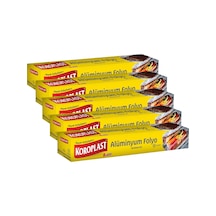 Koroplast Alüminyum Folyo 15 Mt X 5 Paket