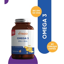 Vitago Omega 3 EPA + DHA 60 Kapsül