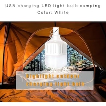 200 W Taşınabilir Çadır Lambası Pil Fener Barbekü Kamp Işık Açık Ampul Usb Led Acil Durum Işıkları Veranda Sundurma Bahçe İçin 80w 80mm