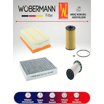 Wöbermann Skoda Octavia 1.6 Tdi Filtre Bakım Seti 2013-2019 4K