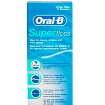 Oral-B Super Floss Diş İpi 50'li x 3 Paket