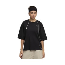 Puma Her Kadın Siyah Günlük Stil T-shirt 69188301