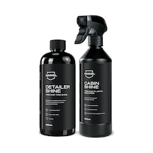 Nasiol-SET 29-Cabinshine Trim ve Plastik Yenileyici ve Detailershine Lastik Parlatıcı Seti