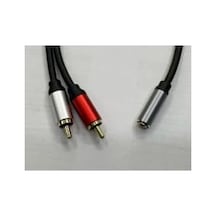 Dişi Stereo Erkek Rca Dişi Aux 2 Rca Kablo 2 Rca Erkek Dişi Stereo Kablo Belirtilmemiş