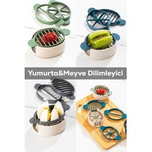 Sc-299 Yumurta Ve Meyve Dilimleyici Çok Amaçlı Doğrayıcı Çok Renkli