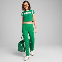 Puma Future.puma.archıve Graphıc Kadın Baby Tişört 629785 86 Yeşil