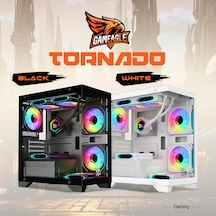 Gameagle Tornado Bilgisayar Kasası + 750w + 80 Power + 240 Mm Sıvı Soğutma Siyah