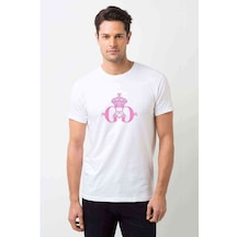 Generation Gg Logo Kpop Baskılı Beyaz Erkek Tshirt