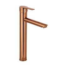 Fontana FS-1123 Çanak Tipi Lavabo Bataryası Parlak Bakır