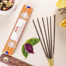 Musk Masala Organik Çubuk Tütsü - Doğal Ve Yoğun Misk Kokusu