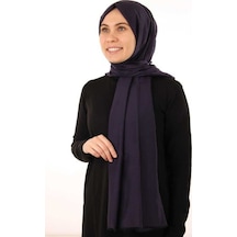 Aker Lacivert 7070798 Düz Ipek Koton Etol Mor Mor
