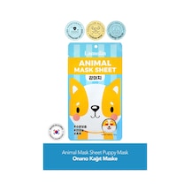 Lamelin Köpek Desenli Eğlenceli, Onarıcı Kağıt Maske Lamelin Animal Mask Puppy