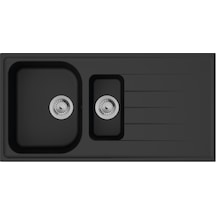 Hansgrohe S52 Tezgah Üstü Eviye Grafit Siyahı