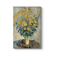 Claude Monet - Kudüs Enginar Çiçekleri Tablosu 30 X 45