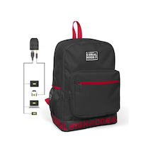 Coral High Sırt Çantası Usb+aux Soketli 24105