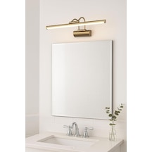 Eskitme Flüt Duvar Apliği 35cm 6w Led 3200k Gün Işığı Banyo, Ayna, Resim, Tablo, Çerçeve Üstü Dekoratif Aydınlatma Lambası 220v, Ip20, Metal Gövde