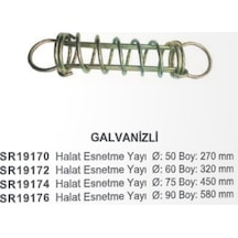 Halat Esnetme Yayi Çap:60 Boy:320 MM Galvanizli