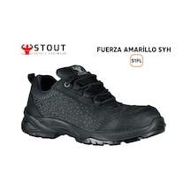 Stout İş Ayakkabısı Kompozit Burunlu Dd 52 Fuerza Amarillo S1p Syh - 38 Siyah