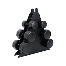Ps Spor 3 Çift Dambıl Set 6 Kg + 8 Kg + 10 Kg + Stand