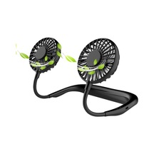 Xiyyadms "taşınabilir Boyun Fanı: 3 Hız Ayarlı, 7 Renk Led, Şarj Edilebilir, Aromaterapili, Spor Ve Seyahat İçin" Diğer