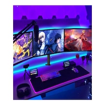 Techly 13"-20" Arası, Kelepçeli 6 Inç Monitör Için Masa Üstü Standı.