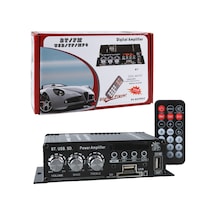 Magicvoice YW-406L12 V 100 W Motosiklet Bluetooth USB/SD 2 Kanal Pazarcı Anfi 154 x 80 x 42 MM