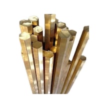 14 mm Altıköşe Altıgen Pirinç Çubuk - 3 METRE