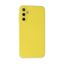 Samsung Galaxy A25 5g Kılıf Nano İçi Kadife Silikon - Sarı Çok Renkli