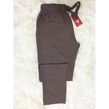 Cepli Viskon Kadın Pijama Altı R5 Kahverengi