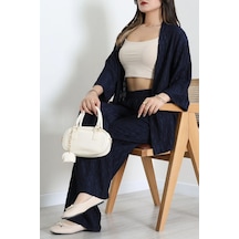 Modi Kimono Takım Lacivert - 4211.1247. Açık Lacivert