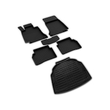 Mercedes E Serisi W212 Ferrous 4D Paspas  ve Plastik Setli 3D Bagaj Havuzu 2010 2015