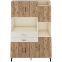 Hyperion Dolap 9 Raflı 2 Çekmeceli 6 Kapaklı 132x44x195 Aytaş... Aytaşı
