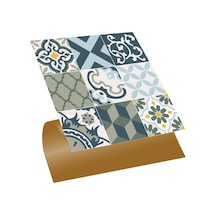 Tink KENDİNDEN YAPIŞKANLI KARMA GREEN DESENLİ PVC KARO 30X30 CM