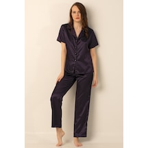 Miorre Bayan Saten Pijama Takımı 001