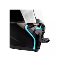 Sony Aksiyon Kamera Uyumlu Kask Çene Bağlantı Kayışı Mavi