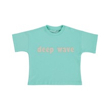 Civil Baby Deep Wave 6-18 Ay Tişört - Yeşil Mint