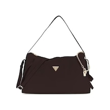 Guess Devon Büyük Boy Kadın Omuz Çantası Hwbg9745180 Kahverengi
