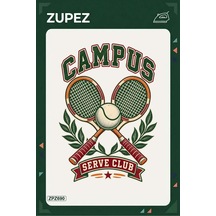 Zpz690 Campus Serve Club Ütüyle Uygulanabilir Transfer Baskı - 911529713