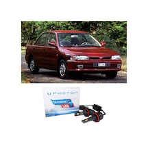 Mitsubishi Lancer Led Xenon Uzun + Kısa Far Ampulü H4 Ultimate Yeni Seri Beyaz 1993-1996