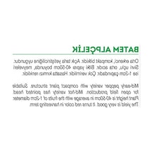 100 Adet Yerli Doğal Badem Biberi Tohumu Seti