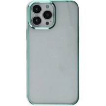 Newface Apple Uyumlu iPhone 14 Pro Max Kılıf Element Silikon - Yeşil Yeşil