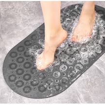 Vantuzlu Banyo Kaydırmaz Paspas- Tırtıklı Ayak Duş Matı Silikon M