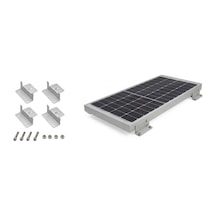 Alüminyum Güneş Paneli Braketi 4'lü Set 100mm