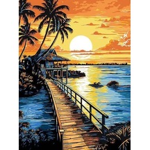 5d Elmas Boncuk Taş Işleme Mozaik Goblen Kit 40x50cm Gc88789 Diamond Painting Boncuk Puzzle Elmas Boyama