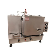 Demsu Plus 2 Demlikli Elektrik + Gazlı Full Otomatik Çay Kazanı - Inox